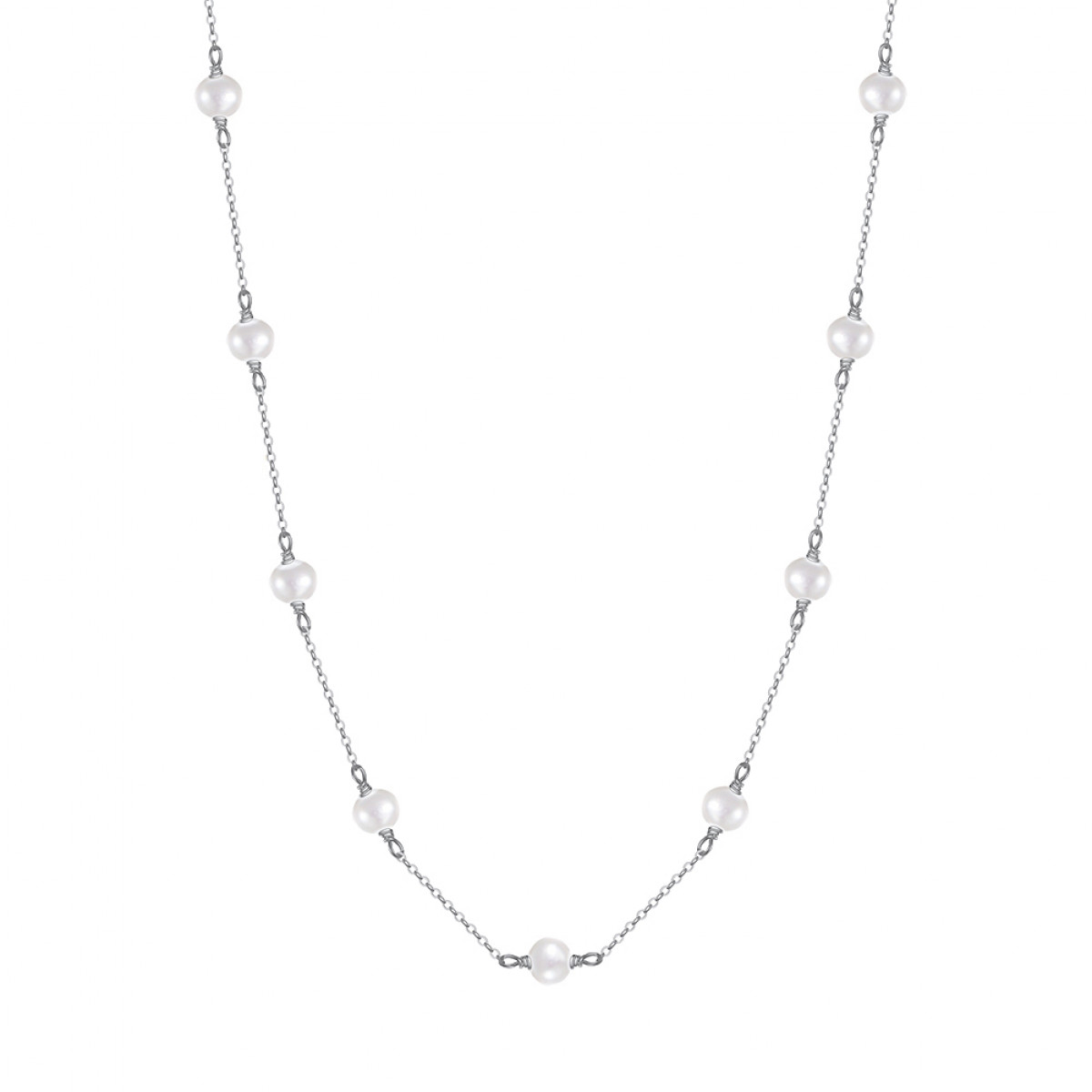 Colier Oly Silver White din argint 
