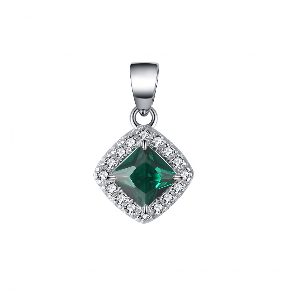Pandantiv Royal Green din argint