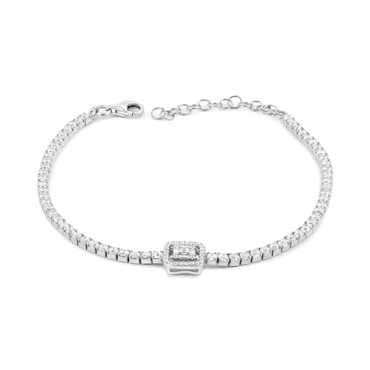 Bratara Tiara din argint cu extensie