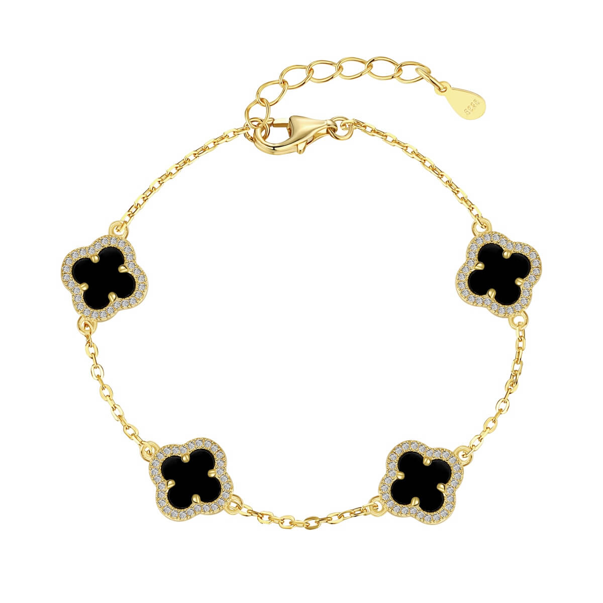 Bratara Bling Golden Black 