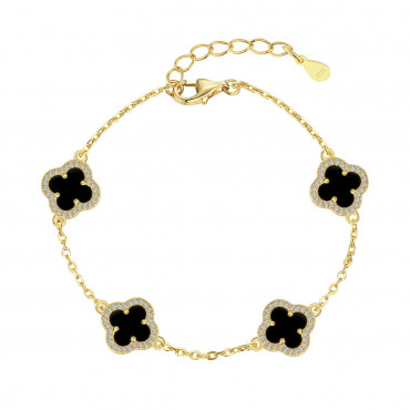 Bratara Bling Golden Black 